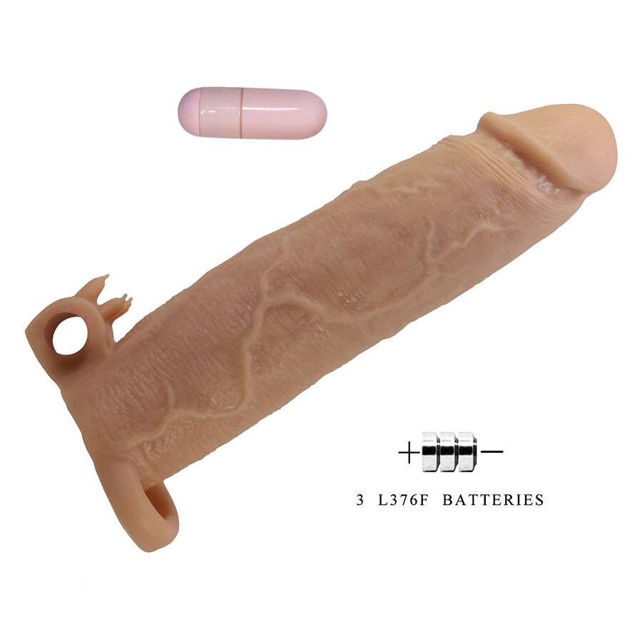 PRETTY LOVE - XERXES FUNDA PARA PENE CON ESTIMULADOR DE CLÍTORIS Y VIBRACIÓN 2 PRETTY LOVE - XERXES FUNDA PARA PENE CON ESTIMULADOR DE CLÍTORIS Y VIBRACIÓN - Imagen 2