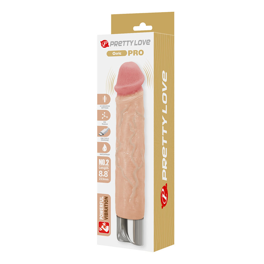 PRETTY LOVE - OSRIC PRO VIBRADOR REALÍSTICO FLEXIBLE 3 PRETTY LOVE - OSRIC PRO VIBRADOR REALÍSTICO FLEXIBLE - Imagen 3