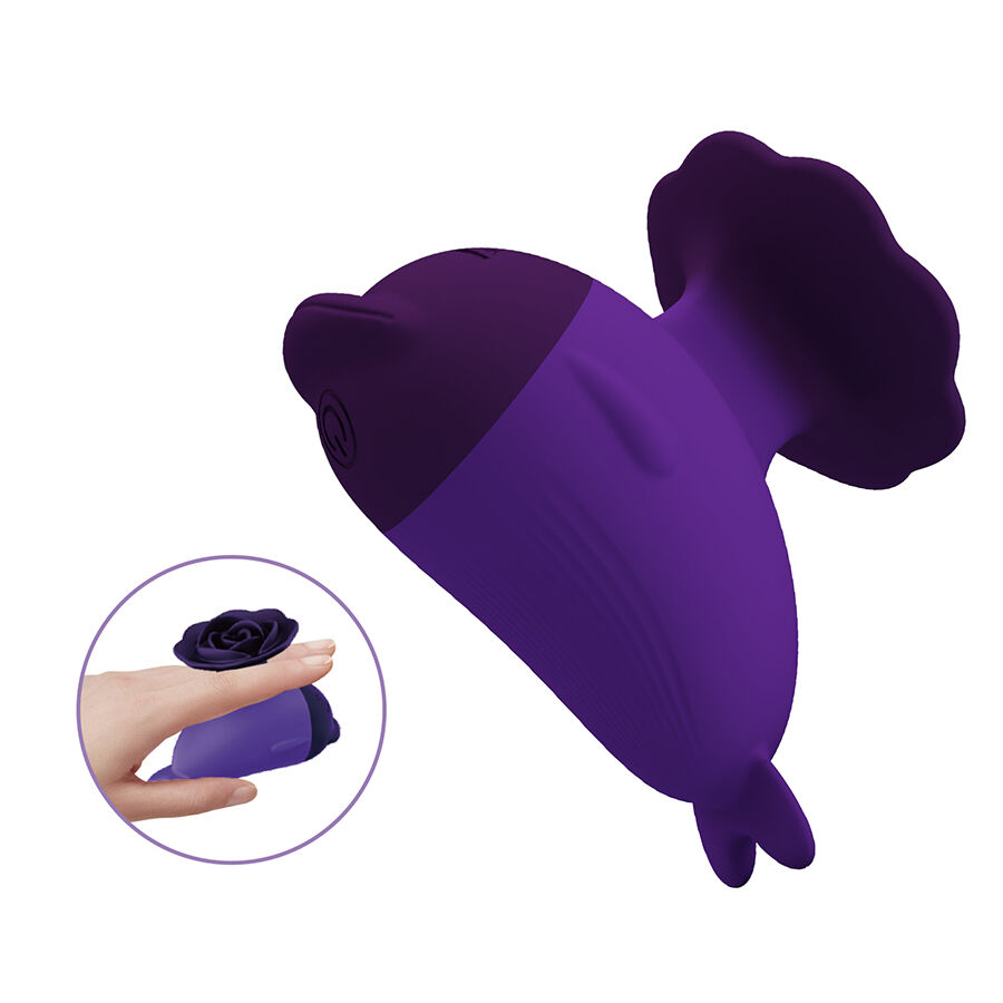 PRETTY LOVE - DOLPHIN MINI VIBRADOR CON SUJECIÓN 3 PRETTY LOVE - DOLPHIN MINI VIBRADOR CON SUJECIÓN - Imagen 3
