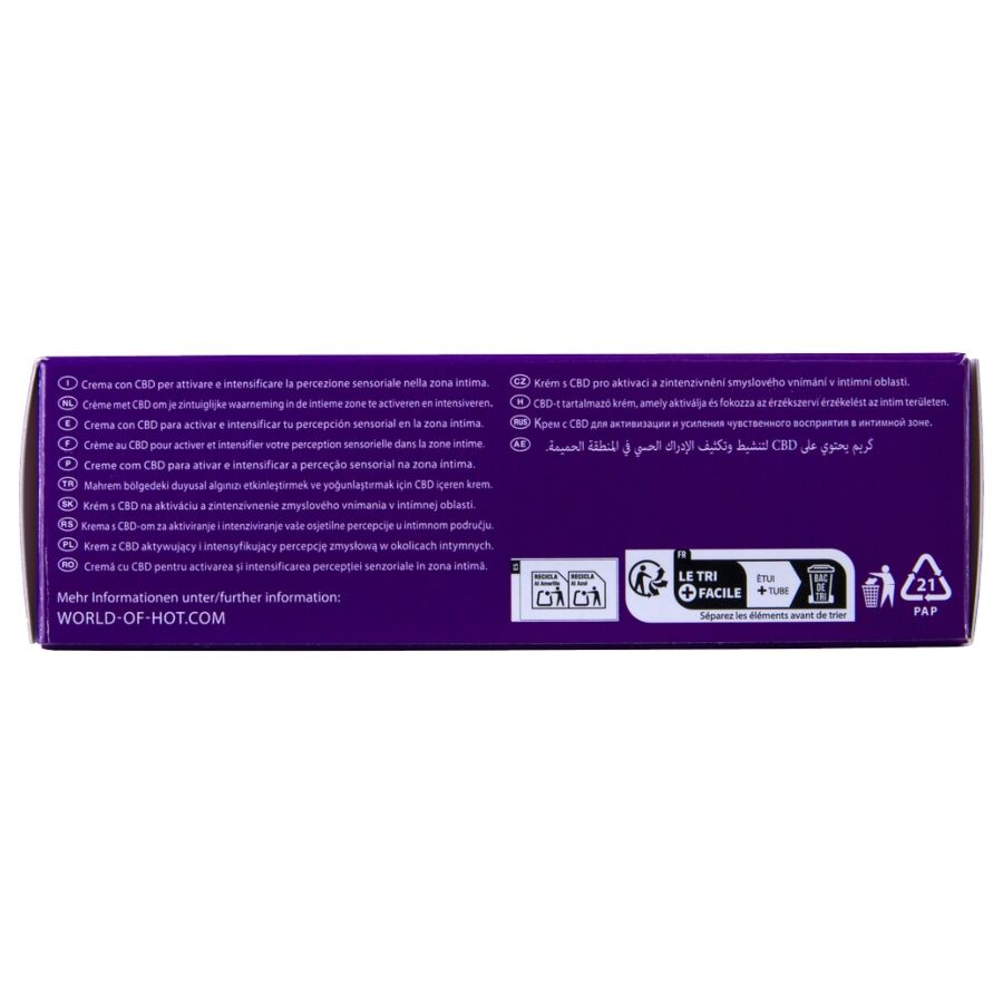HOT - CREMA PARA VULVA CON CBD 50 ML 7 HOT - CREMA PARA VULVA CON CBD 50 ML - Imagen 7