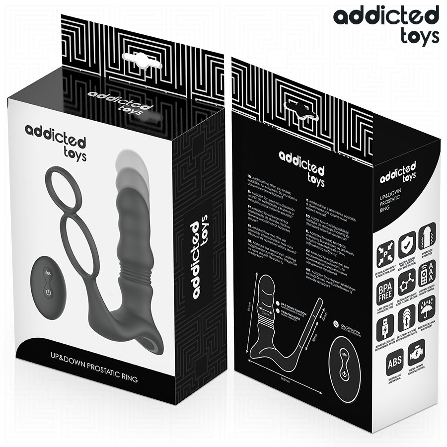 ADDICTED TOYS - ANILLO PROSTÁTICO UP&DOWN 7 ADDICTED TOYS - ANILLO PROSTÁTICO UP&DOWN - Imagen 7
