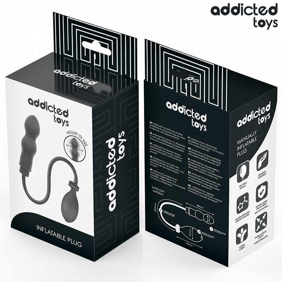 ADDICTED TOYS - PLUG ANAL INFLABLE MODELO 1 7 ADDICTED TOYS - PLUG ANAL INFLABLE MODELO 1 - Imagen 7