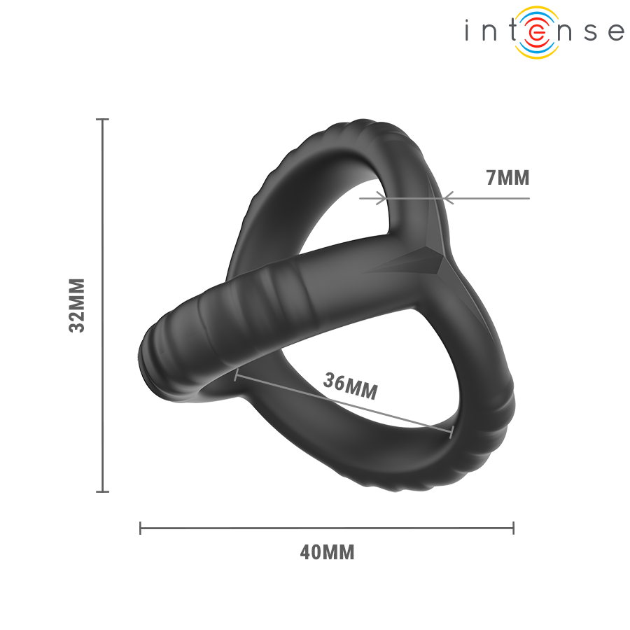 INTENSE - JOHN ANILLO TRIPLE AJUSTABLE MODELO 4 6 INTENSE - JOHN ANILLO TRIPLE AJUSTABLE MODELO 4 - Imagen 6