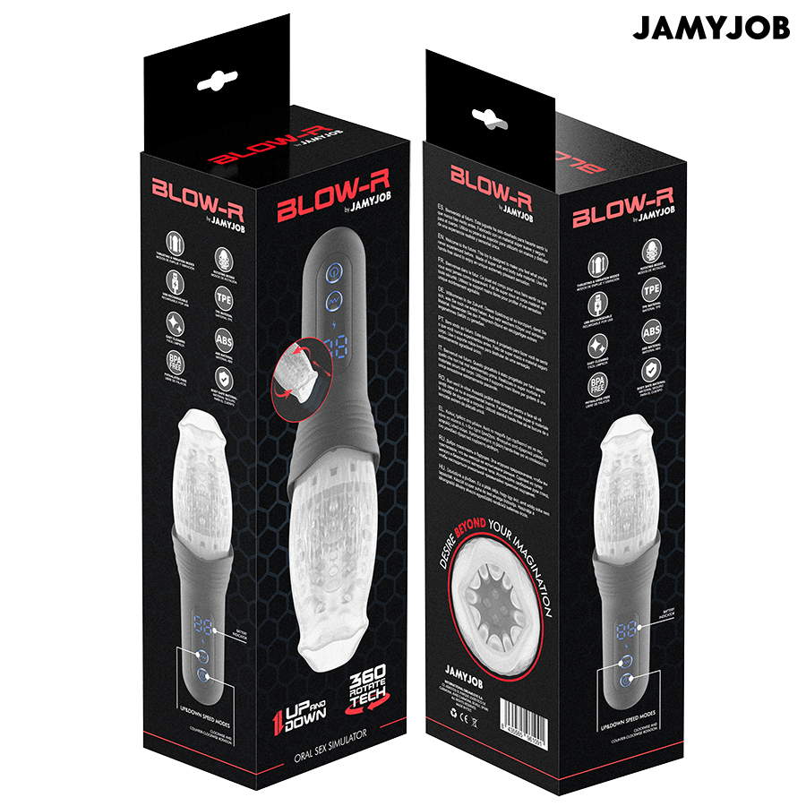 JAMYJOB - BLOW-R MASTURBADOR CON THRUSTING Y ROTACIÓN 6 JAMYJOB - BLOW-R MASTURBADOR CON THRUSTING Y ROTACIÓN - Imagen 6