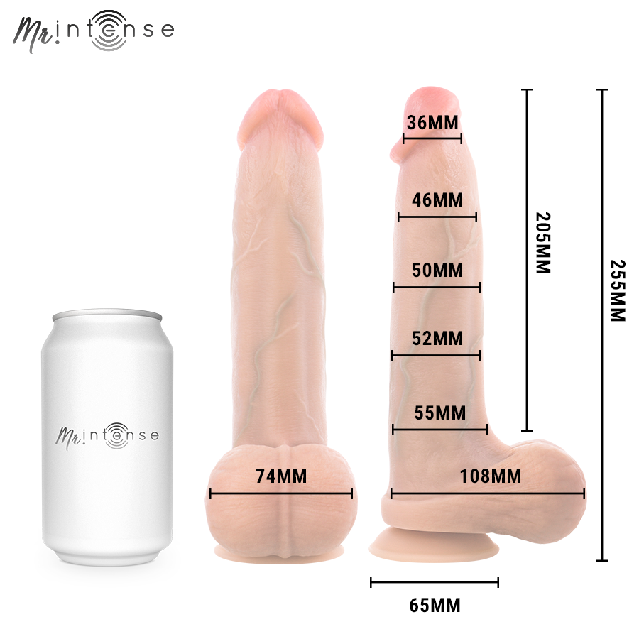 MR INTENSE - BRUCE XL DILDO SILICONA 25.5 CM -Ø- 5.5 CM 5 MR INTENSE - BRUCE XL DILDO SILICONA 25.5 CM -Ø- 5.5 CM - Imagen 5