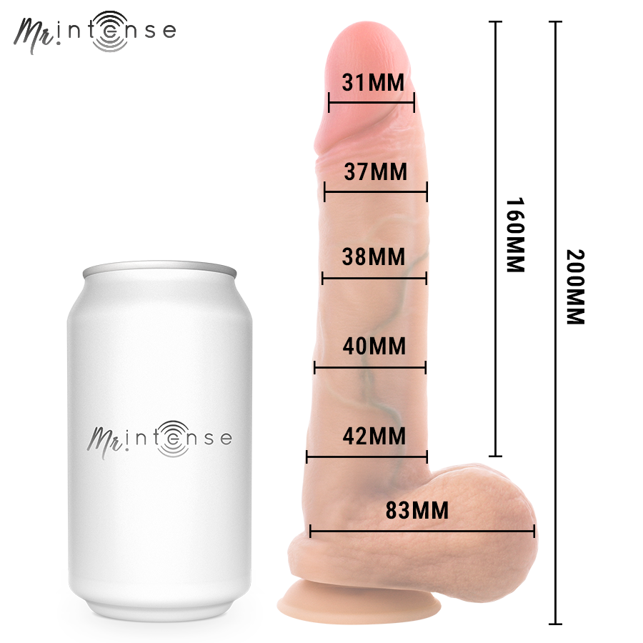 MR INTENSE - GARY M DILDO 20 CM -Ø- 4.2 CM 5 MR INTENSE - GARY M DILDO 20 CM -Ø- 4.2 CM - Imagen 5