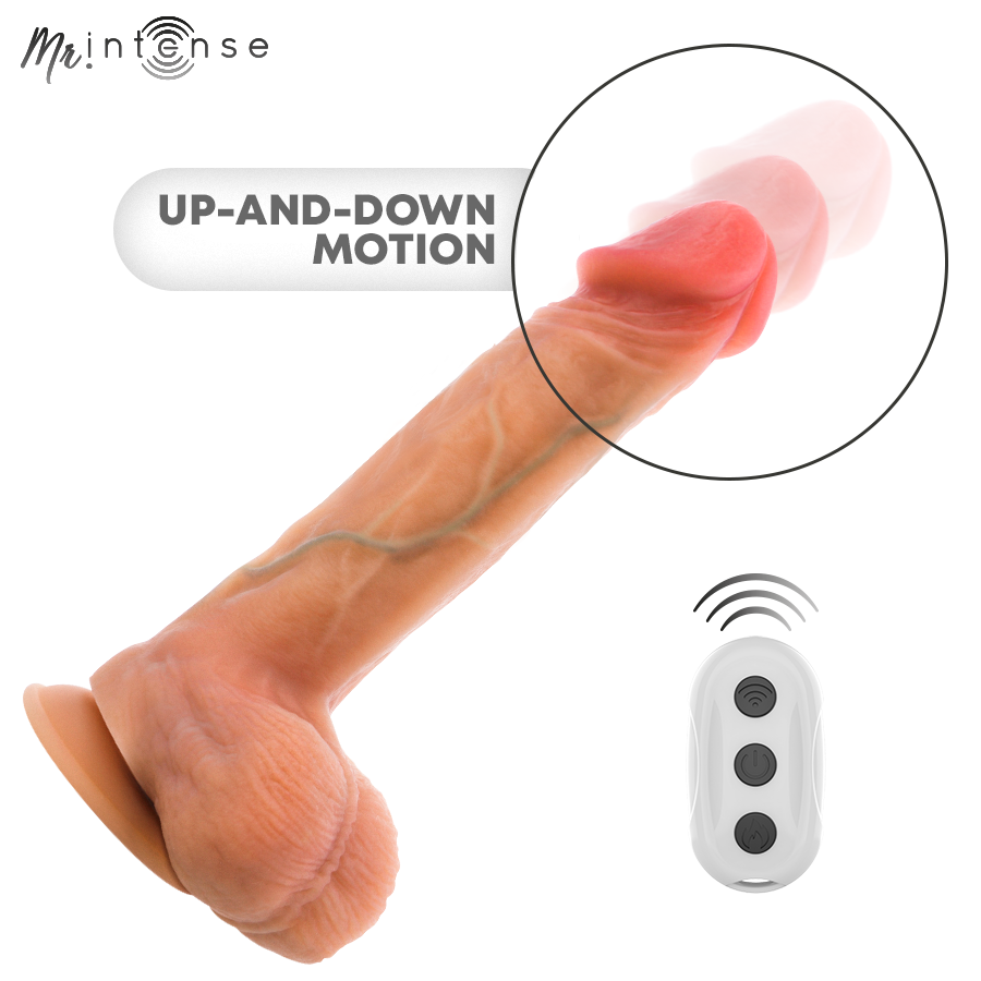 MR INTENSE - LOGAN DILDO VIBRADOR CON EFECTO CALOR Y CONTROL REMOTO 20 CM -Ø- 4.1 CM 5 MR INTENSE - LOGAN DILDO VIBRADOR CON EFECTO CALOR Y CONTROL REMOTO 20 CM -Ø- 4.1 CM - Imagen 5