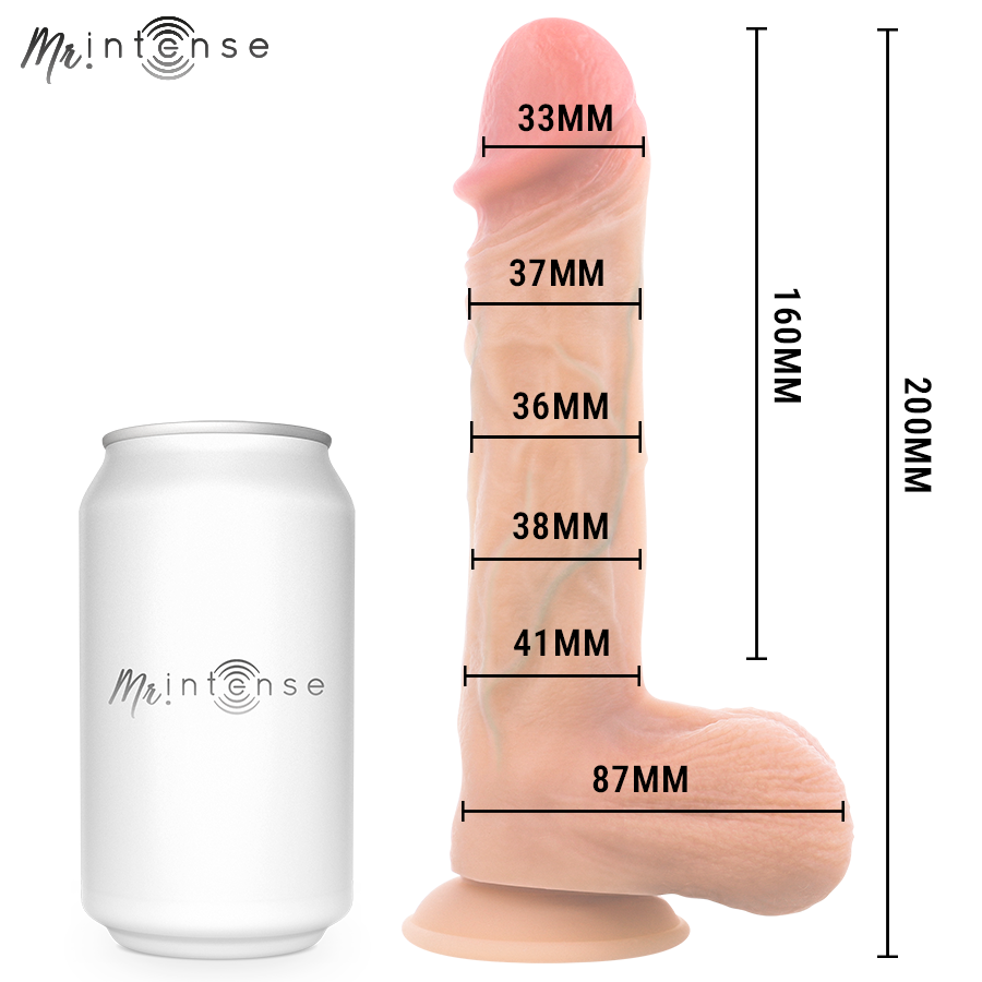 MR INTENSE - LOGAN DILDO VIBRADOR CON EFECTO CALOR Y CONTROL REMOTO 20 CM -Ø- 4.1 CM 9 MR INTENSE - LOGAN DILDO VIBRADOR CON EFECTO CALOR Y CONTROL REMOTO 20 CM -Ø- 4.1 CM - Imagen 9