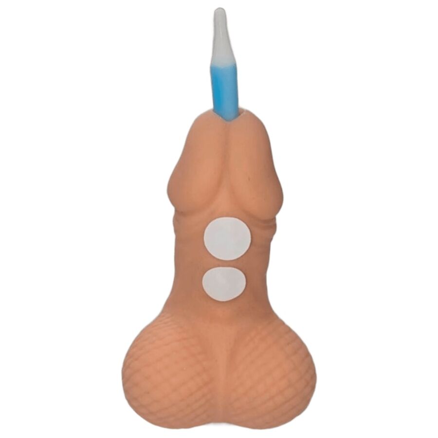 DIABLO PICANTE - PENE TONO CLARO VELA NÚMERO CUMPLEAÑOS 1 DIABLO PICANTE - PENE TONO CLARO VELA NÚMERO CUMPLEAÑOS