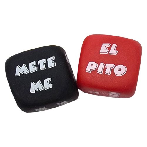 DIABLO PICANTE – 2 DADOS ACCIÓN Y PARTE DEL CUERPO (COLOR ALEATORIO)