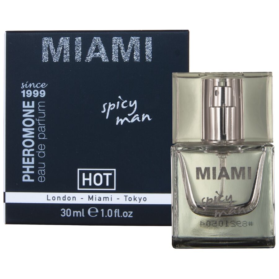 HOT - PERFUME CON FEROMONAS MIAMI SPICY HOMBRE 30 ML 9 img 222616 cea32a4a6b24b051bb864f7e07e5e8ed 1