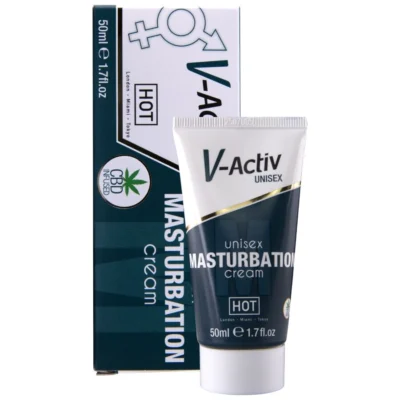 HOT – CREMA DE MASTURBACIÓN CON CBD – UNISEX 100 ML