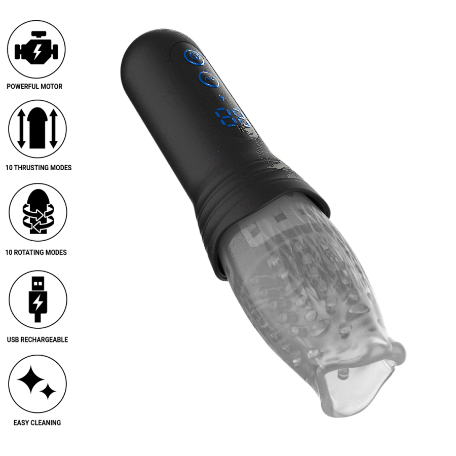 JAMYJOB - BLOW-R MASTURBADOR CON THRUSTING Y ROTACIÓN 2 JAMYJOB - BLOW-R MASTURBADOR CON THRUSTING Y ROTACIÓN - Imagen 2