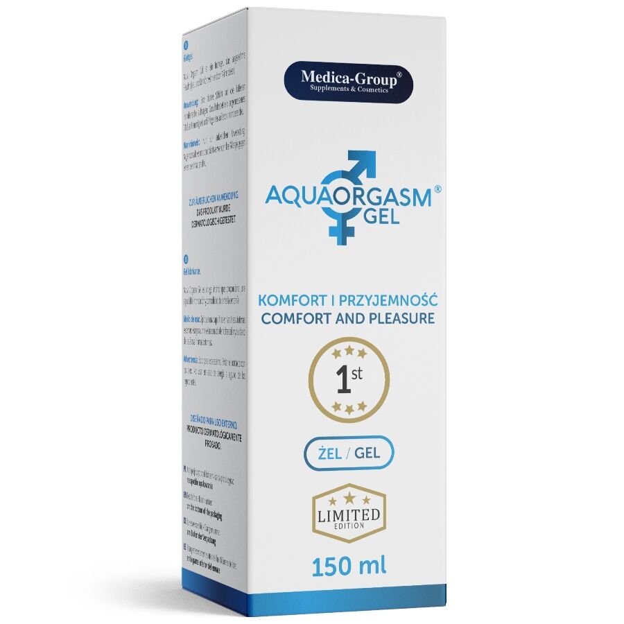 MEDICA GROUP - AQUA ORGASM GEL ÍNTIMO 150 ML 3 MEDICA GROUP - AQUA ORGASM GEL ÍNTIMO 150 ML - Imagen 3