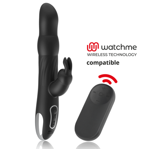 BRILLY GLAM – MOEBIUS RABBIT VIBRATOR & ROTATOR + MANDO CONTROL REMOTO WATCHME