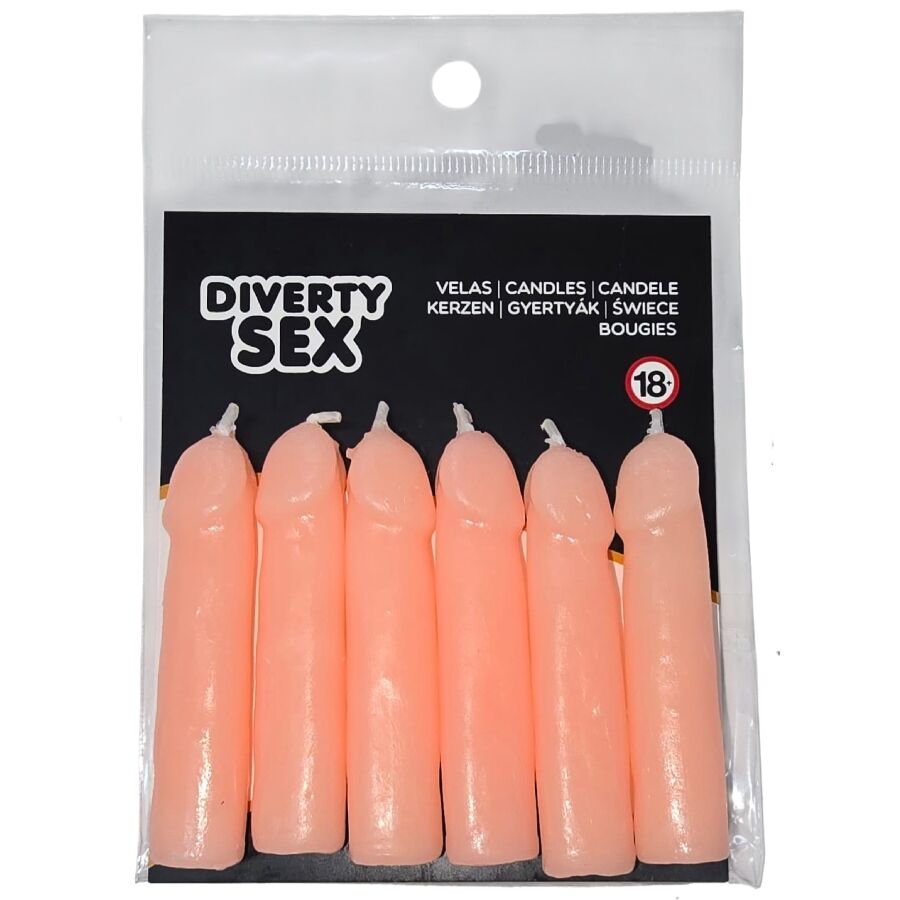 DIABLO PICANTE - 6 VELAS FORMA PENE CARNE 9 img 223680 0e98b89b419db5f90fc26e069b855bda 1