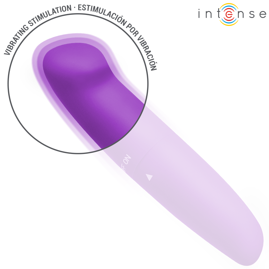 INTENSE - PHIL VIBRADOR PUNTO G LILA 13 CM 3 INTENSE - PHIL VIBRADOR PUNTO G LILA 13 CM - Imagen 3