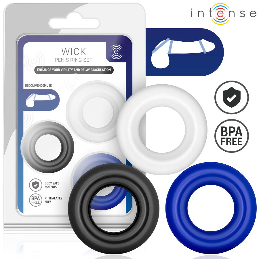 INTENSE - WICK SET DE 3 ANILLOS VARIOS COLORES 15 img 224072 3614b2fd5937664bbd258dc69837590a 1