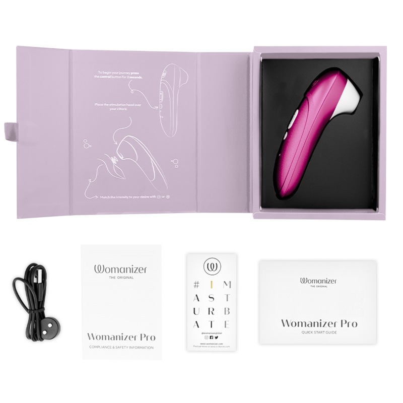 WOMANIZER - PRO VIBRANT ESTIMULADOR DE CLÍTORIS ROSA 3 WOMANIZER - PRO VIBRANT ESTIMULADOR DE CLÍTORIS ROSA - Imagen 3