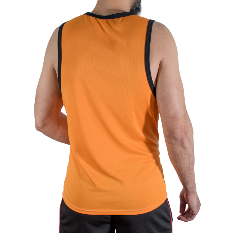 MACHO - CMV005 CAMISETA GYM NARANJA S/M 3 MACHO - CMV005 CAMISETA GYM NARANJA S/M - Imagen 3