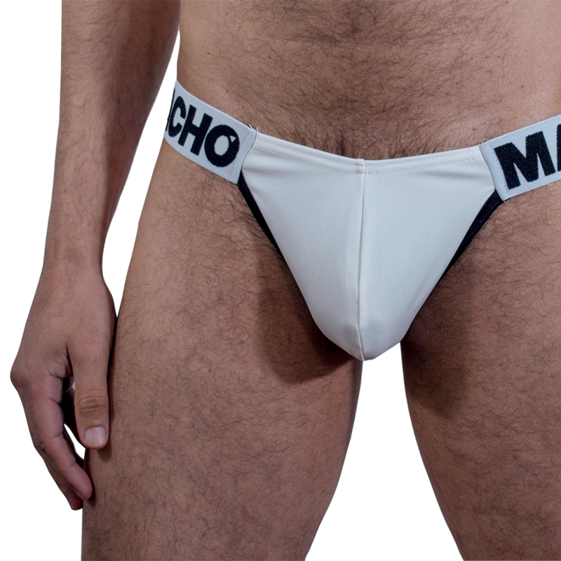 MACHO - MCH009 LATERAL SLIP BLANCO S 2 MACHO - MCH009 LATERAL SLIP BLANCO S - Imagen 2