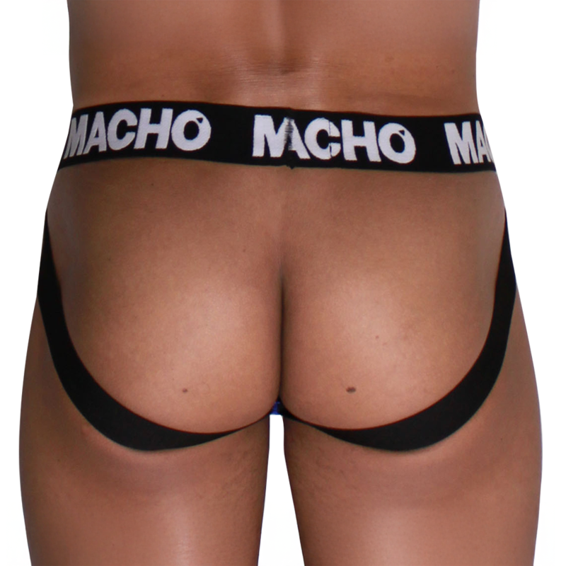 MACHO - MX28AZ JOCK AZUL REJILLA S 3 MACHO - MX28AZ JOCK AZUL REJILLA S - Imagen 3