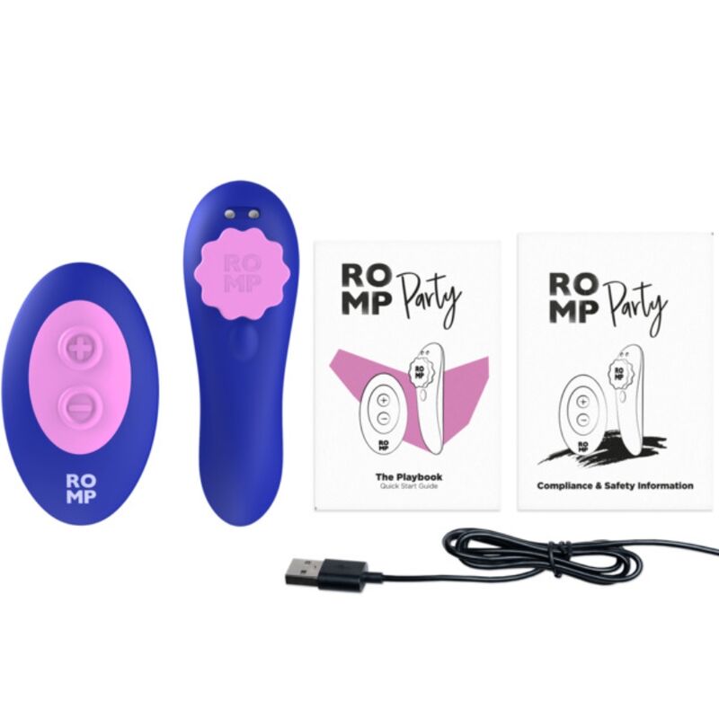 ROMP - PARTY PANTIE MAGNÉTICO VIBRADOR SILICONA CONTROL REMOTO 11 ROMP - PARTY PANTIE MAGNÉTICO VIBRADOR SILICONA CONTROL REMOTO - Imagen 11