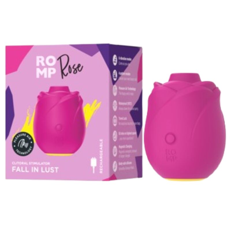 ROMP - ROSE SUCCIONADOR DE CLÍTORIS FORMA ROSA 9 ROMP - ROSE SUCCIONADOR DE CLÍTORIS FORMA ROSA - Imagen 9