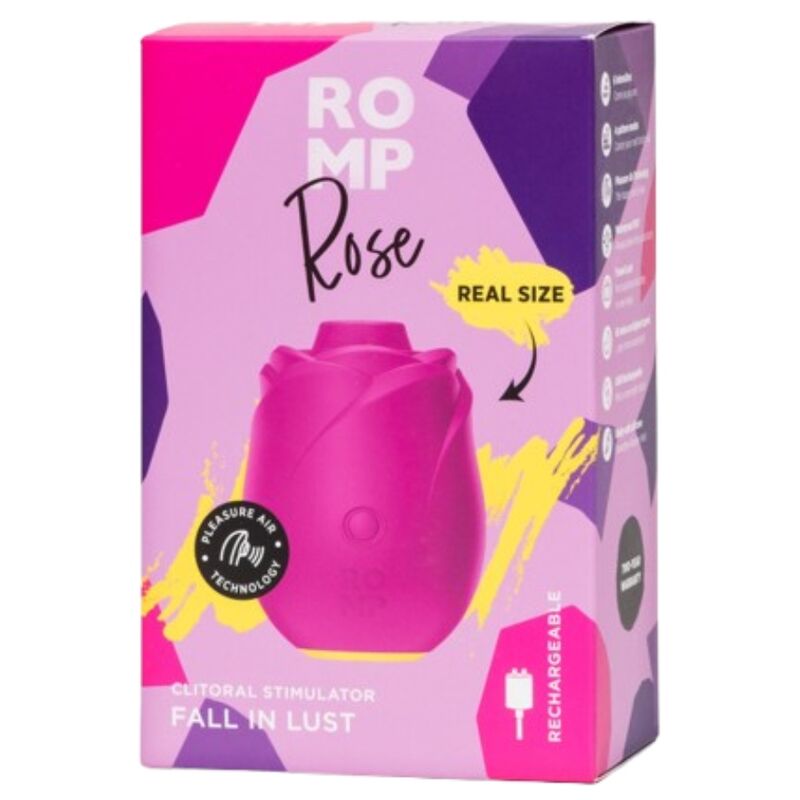 ROMP - ROSE SUCCIONADOR DE CLÍTORIS FORMA ROSA 10 ROMP - ROSE SUCCIONADOR DE CLÍTORIS FORMA ROSA - Imagen 10
