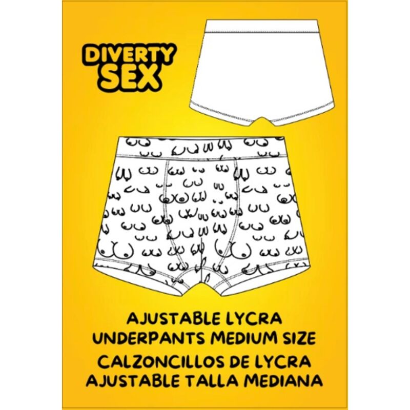DIABLO PICANTE - CALZONCILLO TETAS TALLA MEDIANA 1 DIABLO PICANTE - CALZONCILLO TETAS TALLA MEDIANA