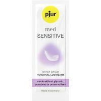 PJUR - MED SENSITIVE GLIDE LUBRICANTE BASE AGUA 2 ML