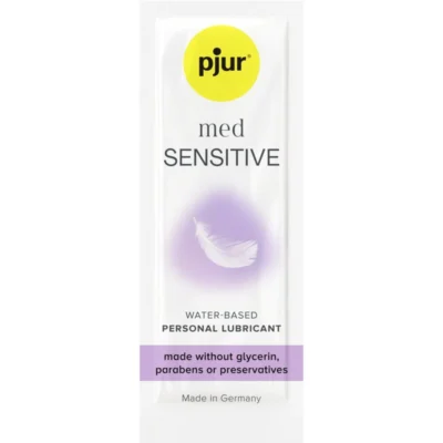 PJUR – MED SENSITIVE GLIDE LUBRICANTE BASE AGUA 2 ML