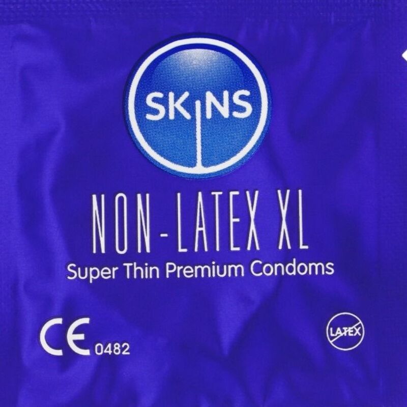 SKINS - PRESERVATIVOS SIN LATEX XL PACK 8 3 SKINS - PRESERVATIVOS SIN LATEX XL PACK 8 - Imagen 3