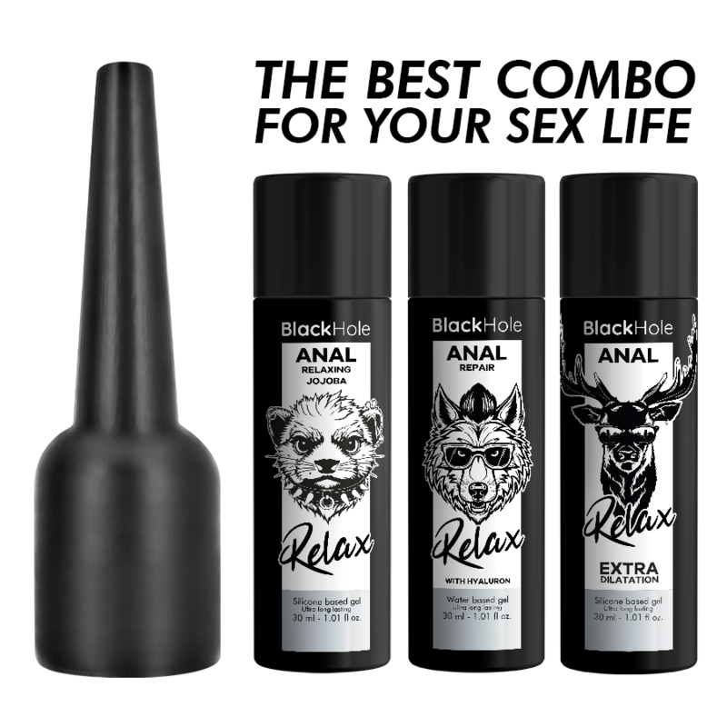 BLACK HOLE - APLICADOR DE LUBRICANTE ANAL TALLA S 30 ML 7 BLACK HOLE - APLICADOR DE LUBRICANTE ANAL TALLA S 30 ML - Imagen 7