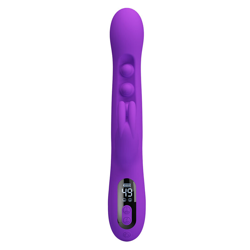 PRETTY LOVE - SABIEN VIBRADOR RABBIT CON ESTIMULACIÓN POR GOLPETEOS Y LED MORADO 4 PRETTY LOVE - SABIEN VIBRADOR RABBIT CON ESTIMULACIÓN POR GOLPETEOS Y LED MORADO - Imagen 4