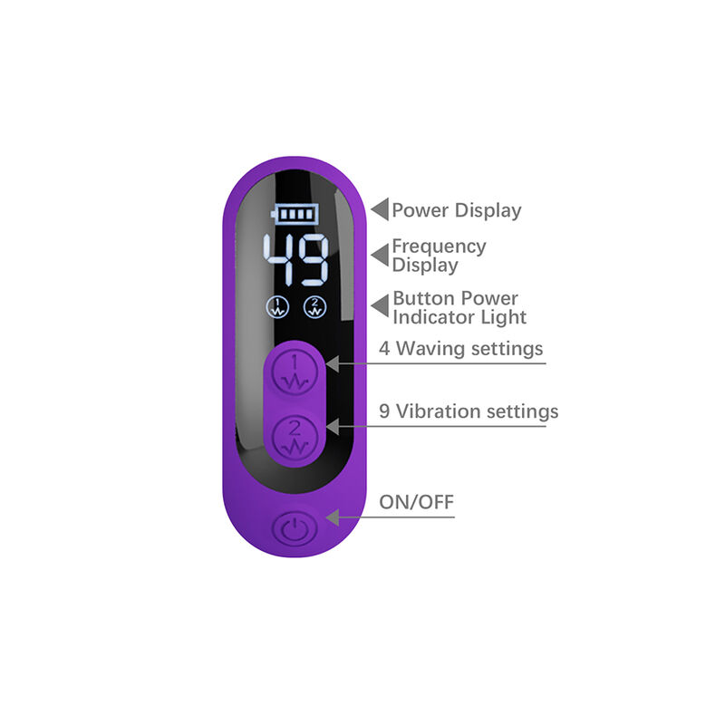 PRETTY LOVE - SABIEN VIBRADOR RABBIT CON ESTIMULACIÓN POR GOLPETEOS Y LED MORADO 7 PRETTY LOVE - SABIEN VIBRADOR RABBIT CON ESTIMULACIÓN POR GOLPETEOS Y LED MORADO - Imagen 7