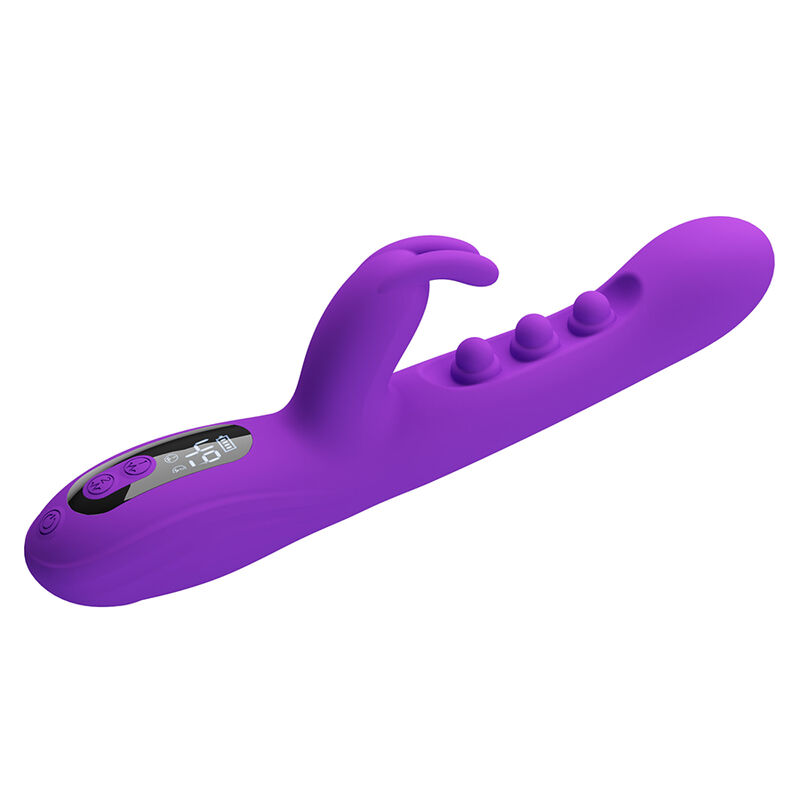 PRETTY LOVE - SABIEN VIBRADOR RABBIT CON ESTIMULACIÓN POR GOLPETEOS Y LED MORADO 8 PRETTY LOVE - SABIEN VIBRADOR RABBIT CON ESTIMULACIÓN POR GOLPETEOS Y LED MORADO - Imagen 8