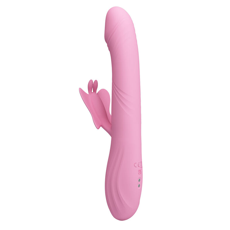 PRETTY LOVE - BELLA VIBRADOR RABBIT CON ESTIMULACIÓN MARIPOSA Y LED ROSA 7 PRETTY LOVE - BELLA VIBRADOR RABBIT CON ESTIMULACIÓN MARIPOSA Y LED ROSA - Imagen 7