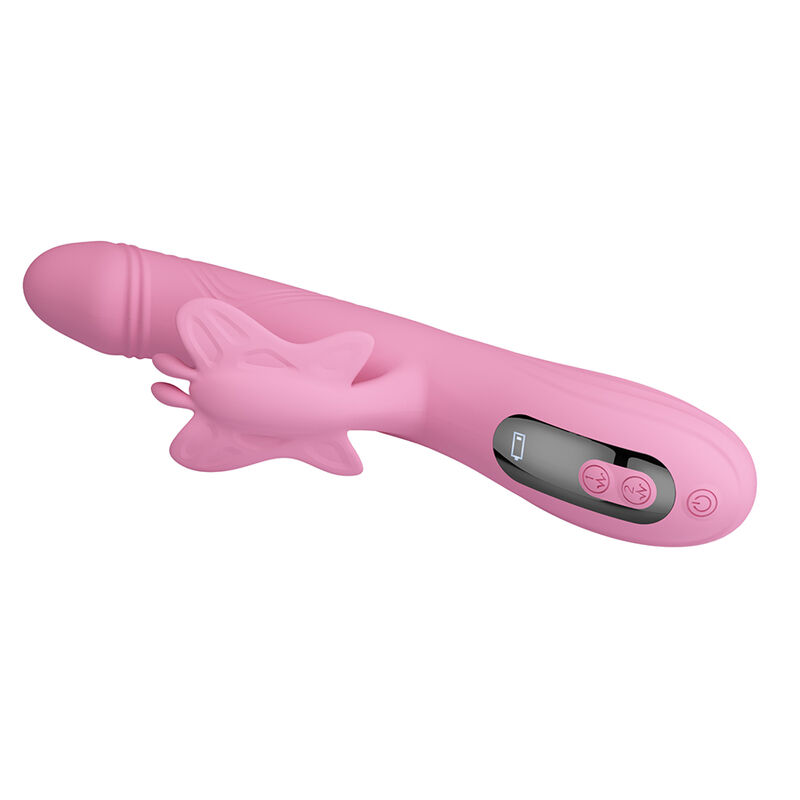 PRETTY LOVE - BELLA VIBRADOR RABBIT CON ESTIMULACIÓN MARIPOSA Y LED ROSA 8 PRETTY LOVE - BELLA VIBRADOR RABBIT CON ESTIMULACIÓN MARIPOSA Y LED ROSA - Imagen 8