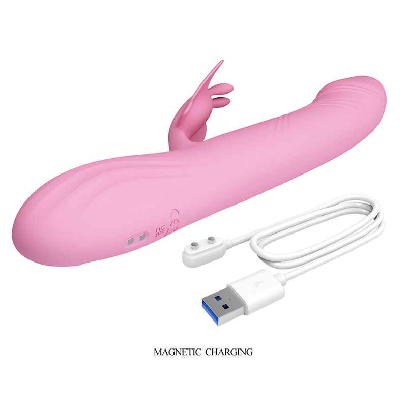 PRETTY LOVE - BELLA VIBRADOR RABBIT CON ESTIMULACIÓN MARIPOSA Y LED ROSA 10 PRETTY LOVE - BELLA VIBRADOR RABBIT CON ESTIMULACIÓN MARIPOSA Y LED ROSA - Imagen 10