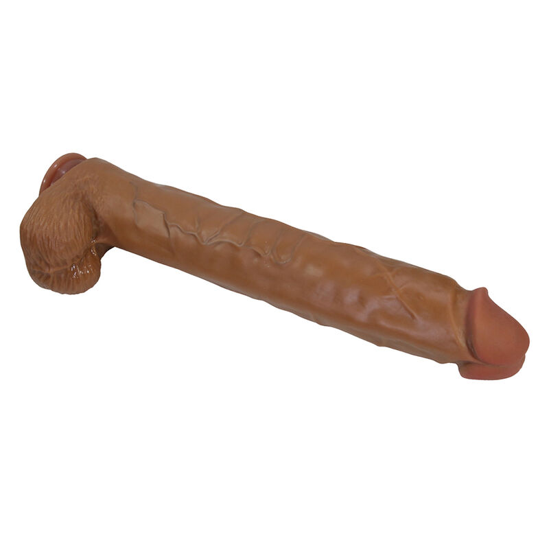 PRETTY LOVE - PAT DILDO REALÍSTICO FLEXIBLE CON VENTOSA 40 CM -Ø- 6 CM MARRÓN 3 PRETTY LOVE - PAT DILDO REALÍSTICO FLEXIBLE CON VENTOSA 40 CM -Ø- 6 CM MARRÓN - Imagen 3