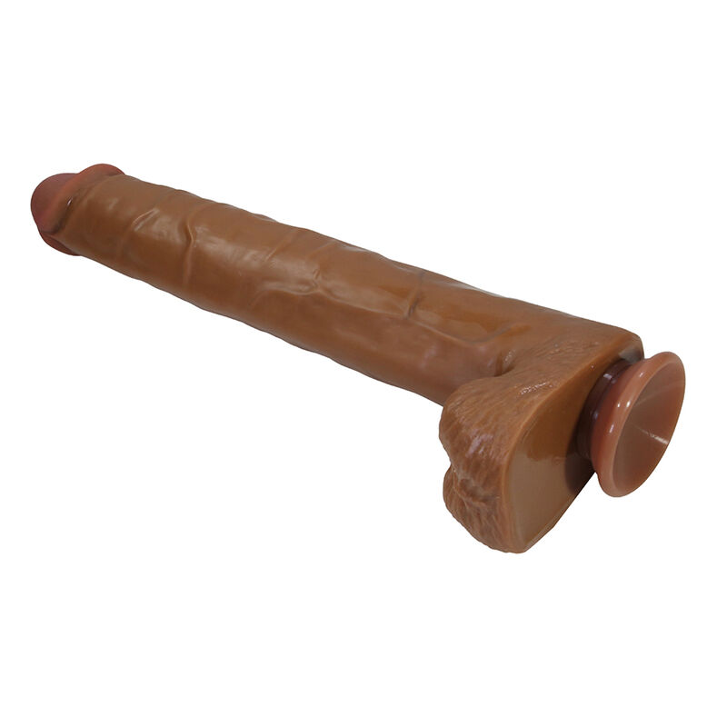 PRETTY LOVE - PAT DILDO REALÍSTICO FLEXIBLE CON VENTOSA 40 CM -Ø- 6 CM MARRÓN 7 PRETTY LOVE - PAT DILDO REALÍSTICO FLEXIBLE CON VENTOSA 40 CM -Ø- 6 CM MARRÓN - Imagen 7