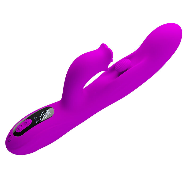PRETTY LOVE - YALANDA VIBRADOR RABBIT OSCILANTE CON PANTALLA LED MORADO 5 PRETTY LOVE - YALANDA VIBRADOR RABBIT OSCILANTE CON PANTALLA LED MORADO - Imagen 5