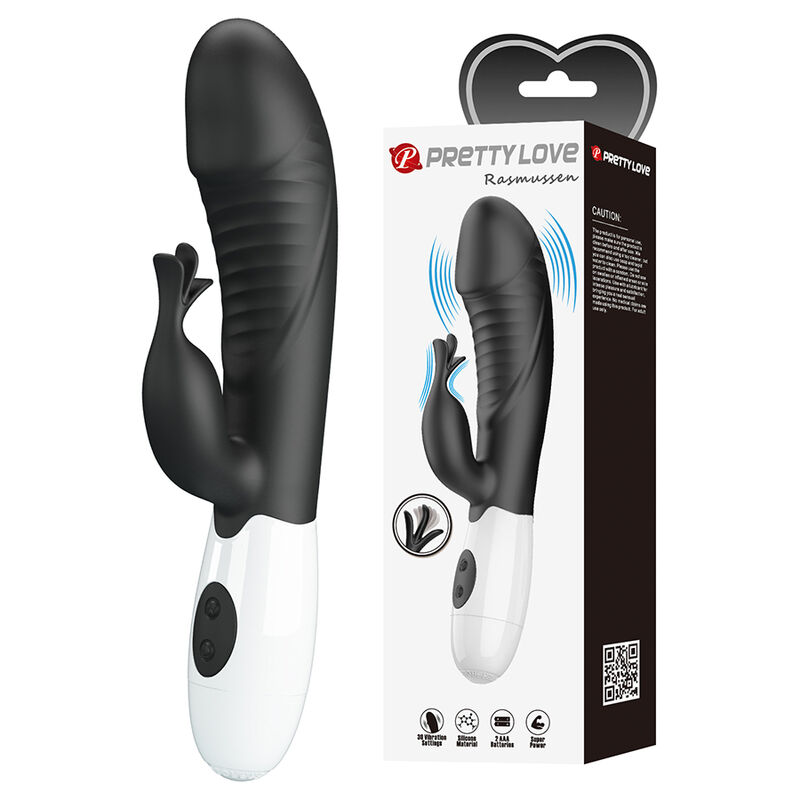PRETTY LOVE - ROGUE MUSE VIBRADOR RABBIT 30 FUNCIONES NEGRO 7 PRETTY LOVE - ROGUE MUSE VIBRADOR RABBIT 30 FUNCIONES NEGRO - Imagen 7