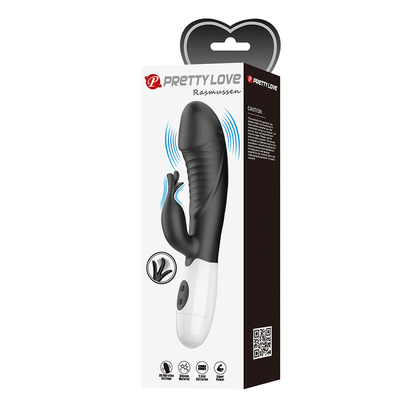 PRETTY LOVE - ROGUE MUSE VIBRADOR RABBIT 30 FUNCIONES NEGRO 6 PRETTY LOVE - ROGUE MUSE VIBRADOR RABBIT 30 FUNCIONES NEGRO - Imagen 6