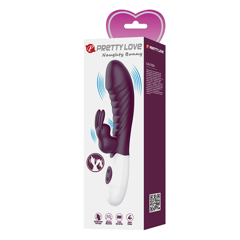 PRETTY LOVE - NAUGHTY BUNNY VIBRADOR RABBIT 30 FUNCIONES MORADO 5 PRETTY LOVE - NAUGHTY BUNNY VIBRADOR RABBIT 30 FUNCIONES MORADO - Imagen 5