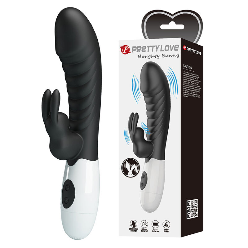 PRETTY LOVE - NAUGHTY BUNNY VIBRADOR RABBIT 30 FUNCIONES NEGRO 11 PRETTY LOVE - NAUGHTY BUNNY VIBRADOR RABBIT 30 FUNCIONES NEGRO - Imagen 11