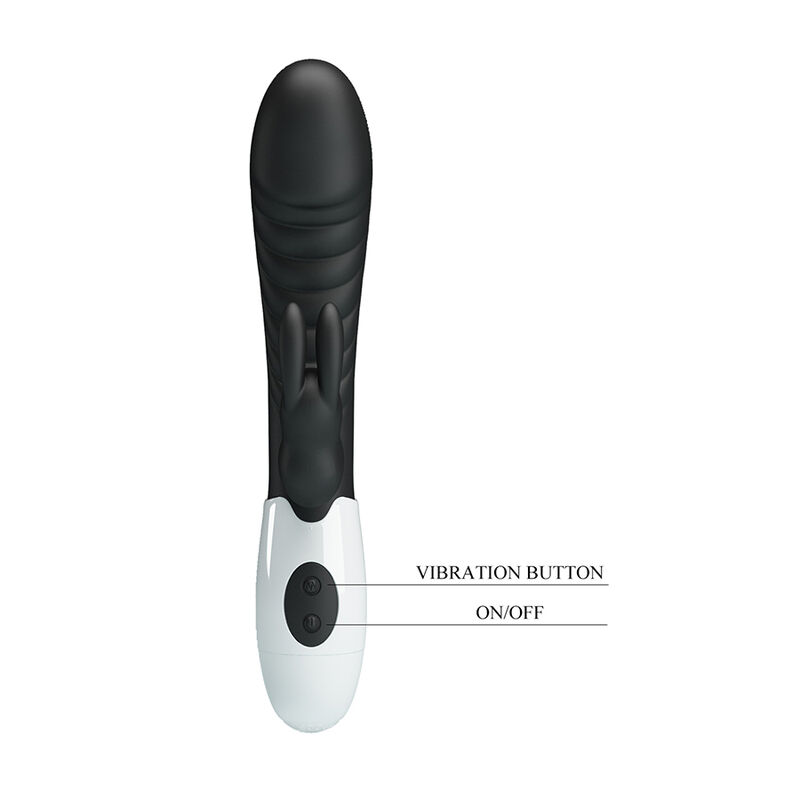 PRETTY LOVE - NAUGHTY BUNNY VIBRADOR RABBIT 30 FUNCIONES NEGRO 4 PRETTY LOVE - NAUGHTY BUNNY VIBRADOR RABBIT 30 FUNCIONES NEGRO - Imagen 4