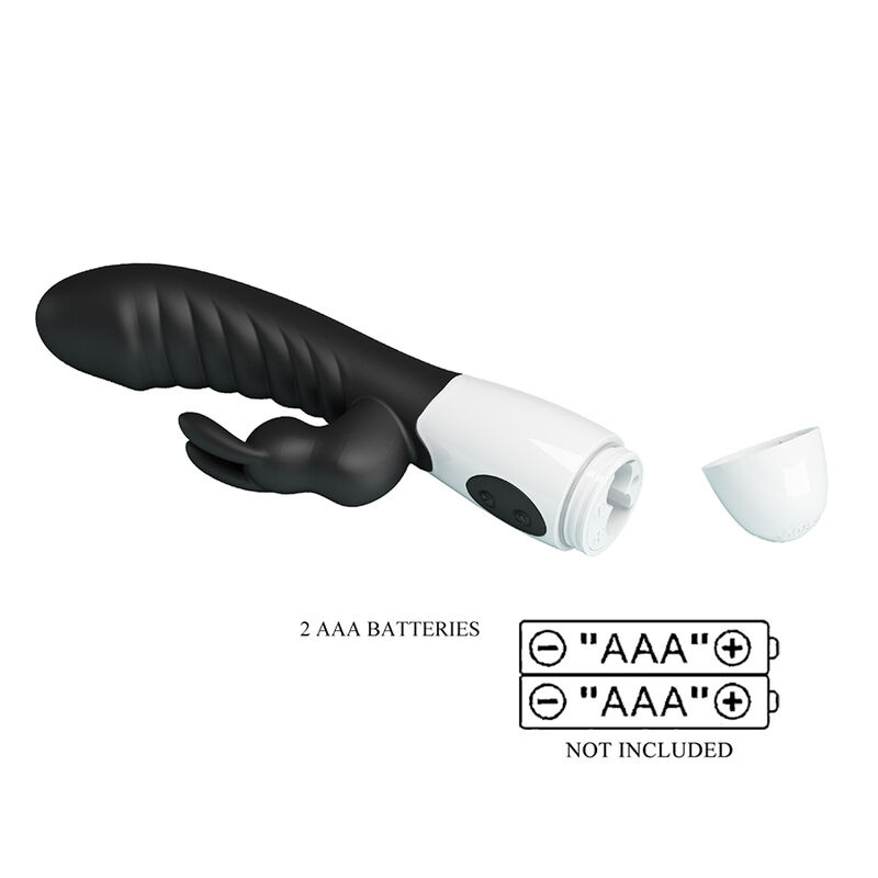 PRETTY LOVE - NAUGHTY BUNNY VIBRADOR RABBIT 30 FUNCIONES NEGRO 6 PRETTY LOVE - NAUGHTY BUNNY VIBRADOR RABBIT 30 FUNCIONES NEGRO - Imagen 6