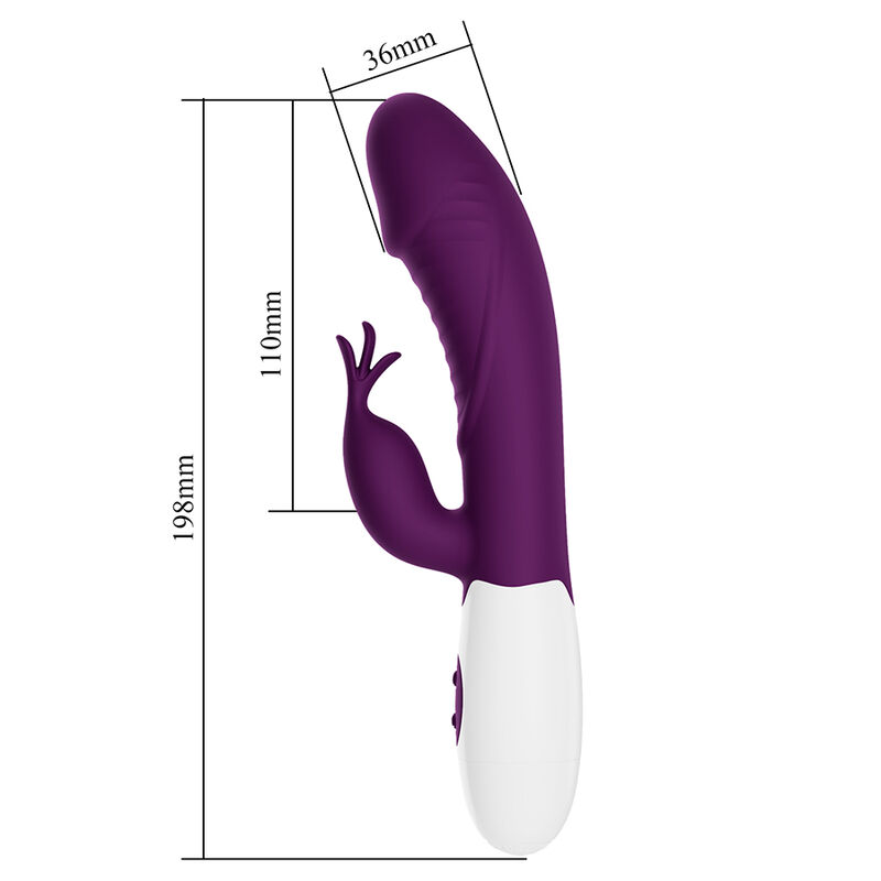 PRETTY LOVE - ROGUE MUSE VIBRADOR RABBIT 30 FUNCIONES MORADO 4 PRETTY LOVE - ROGUE MUSE VIBRADOR RABBIT 30 FUNCIONES MORADO - Imagen 4
